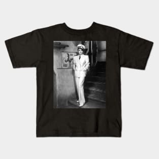 Marlene Dietrich sailor Kids T-Shirt